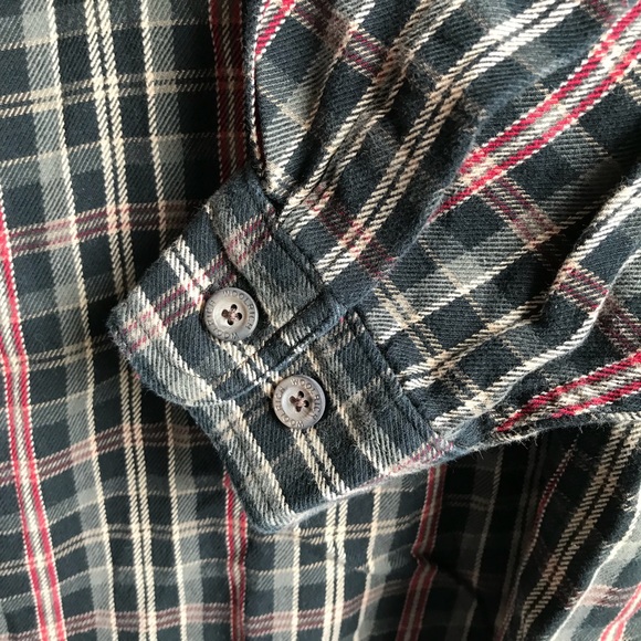 Woolrich Flanel Shirt 2XL Front Pocket 100% Cotton - Picture 5 of 8